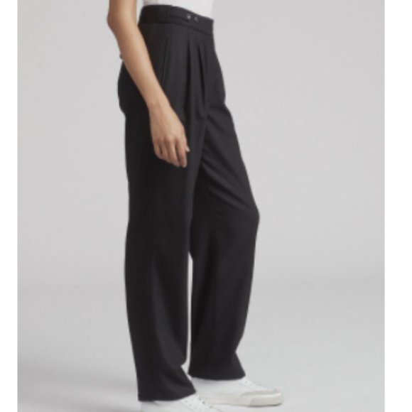 rag & bone Pants - Rag & Bone Clover wool relaxed-fit trousers